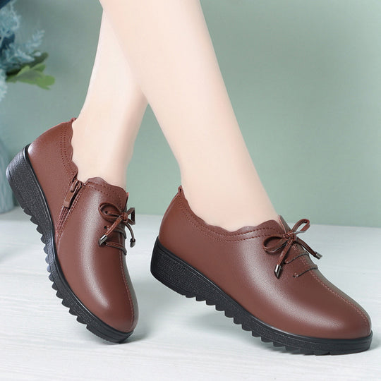 Damen Elegante Schnürschuhe mit modischem Design und bequemer Sohle EB