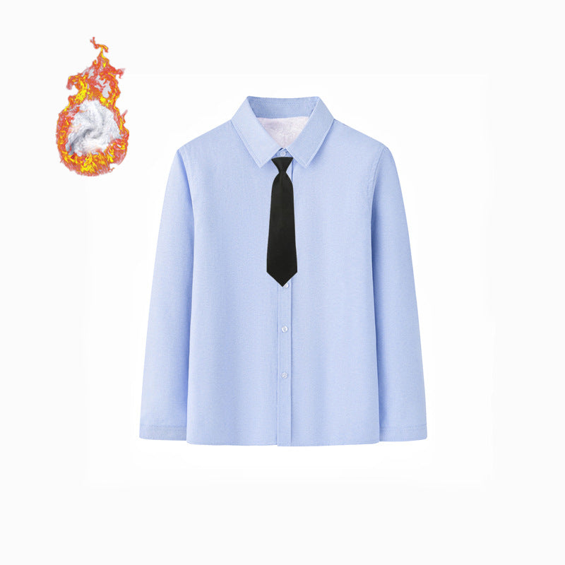 Damen Elegantes Langarmhemd mit weicher Innenseite EB