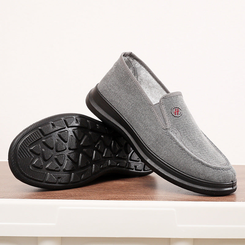 Damen Bequeme Hausschuhe mit rutschfester Sohle und warmem Innenfutter EB