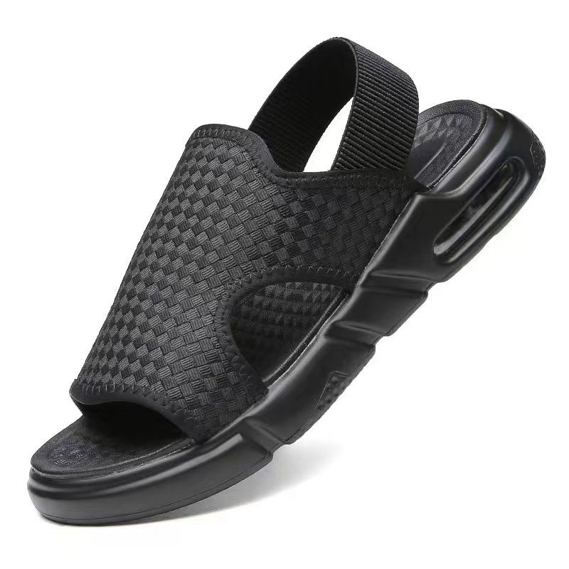 Damen Sandalen mit atmungsaktivem Netzdesign und gepolsterter Sohle EB