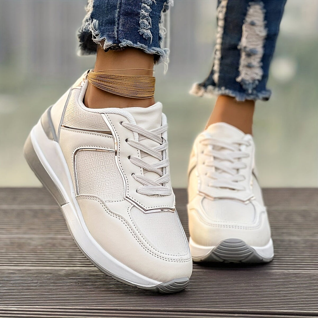 Damen Sportliche Sneakers mit modischem Design und rutschfester Sohle EB
