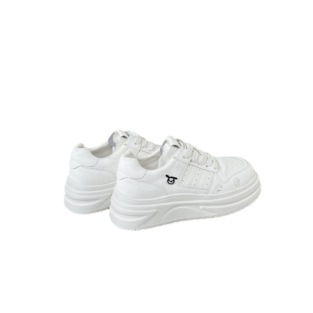 Damen Plattform Sneaker mit dämpfender Sohle und atmungsaktivem Obermaterial EB
