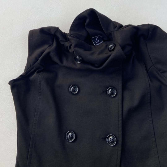 Damen elegantes bodenlanges Oberteil mit Stehkragen EB