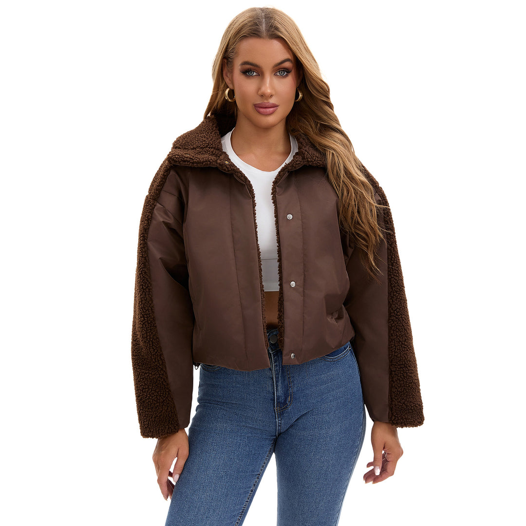 Damen Freizeitjacke mit kuscheligem Fleecebesatz EB