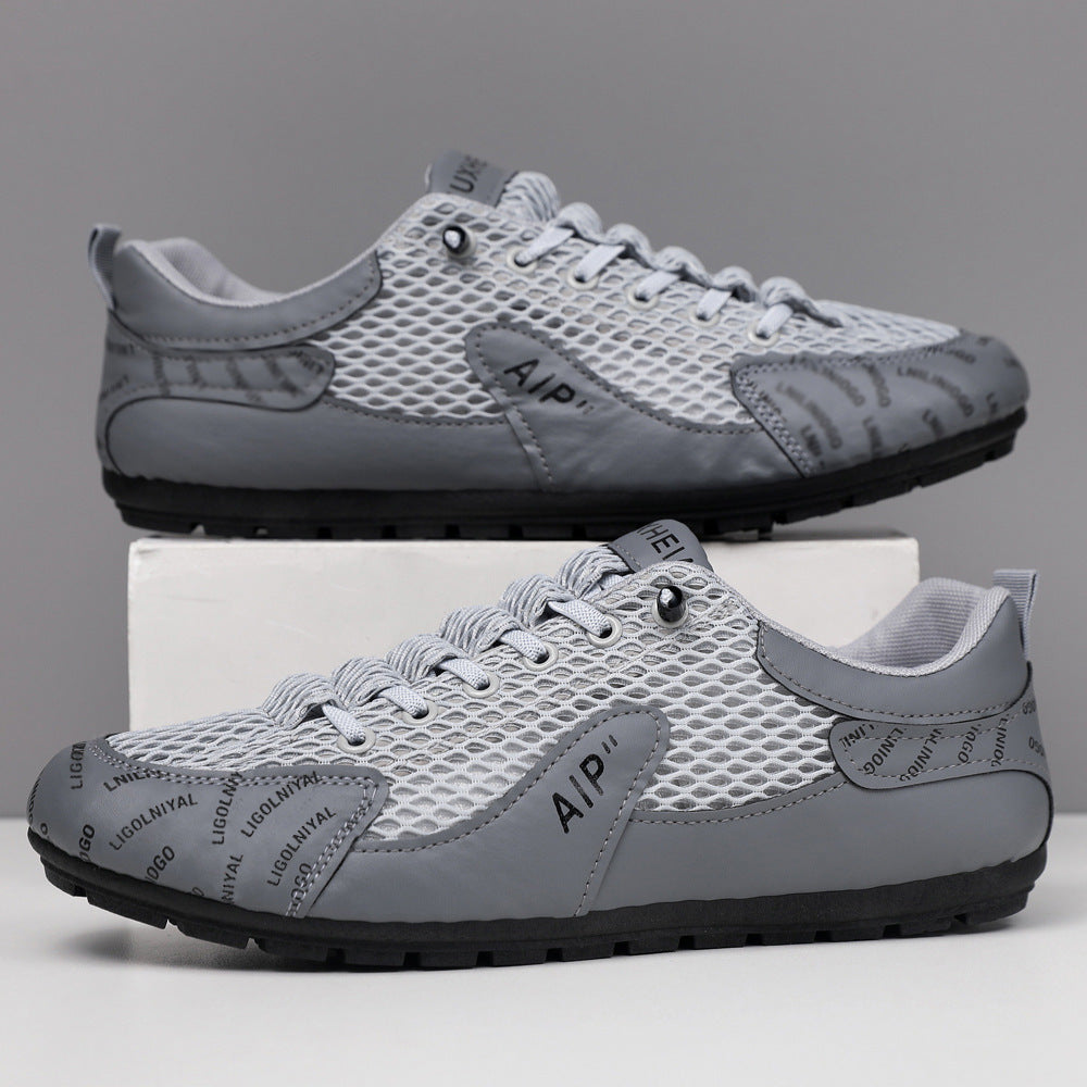 Damen Atmungsaktive und leichte Sport Sneakers mit flexibler Laufsohle EB