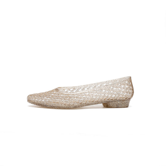 Damen Atmungsaktive und bequeme Ballerinas mit filigranem Schnitt EB