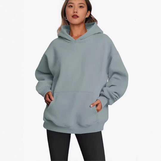 Damen bequemer Kapuzenpullover EB