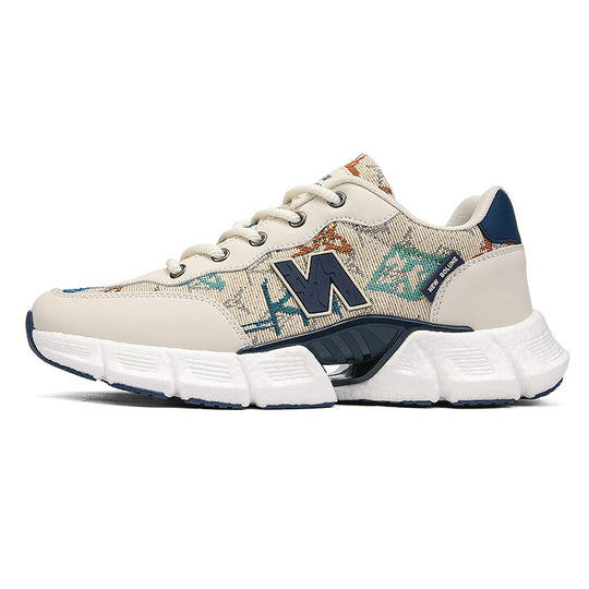 Damen Sportliche Sneakers mit modischem Strukturdesign und atmungsaktiven Materialien EB