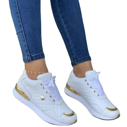 Damen Sportliche Sneakers mit modischen Akzenten und komfortabler Dämpfung EB