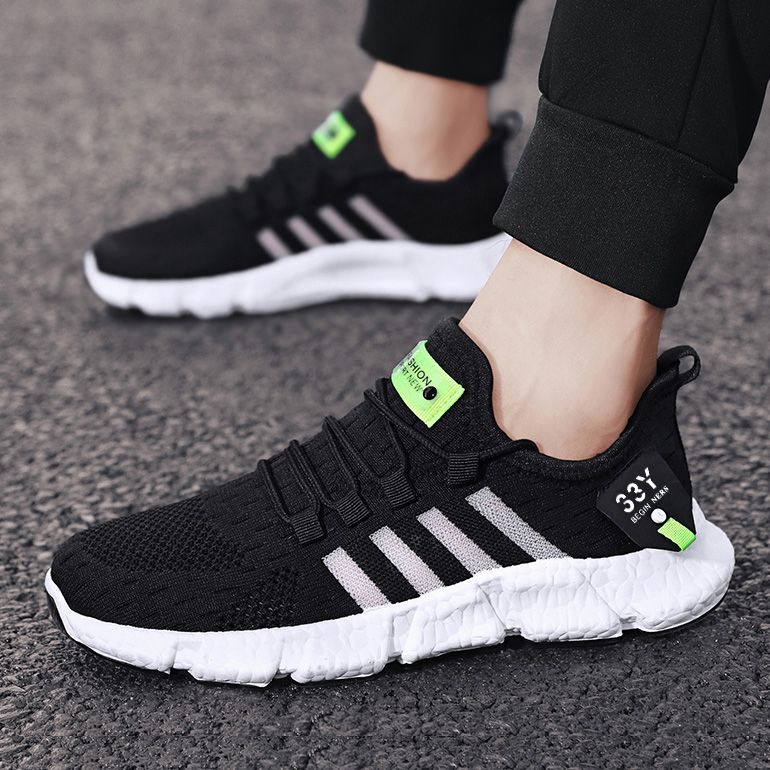Damen Atmungsaktive Sport Sneakers mit stoßdämpfender Sohle und flexibler Konstruktion EB