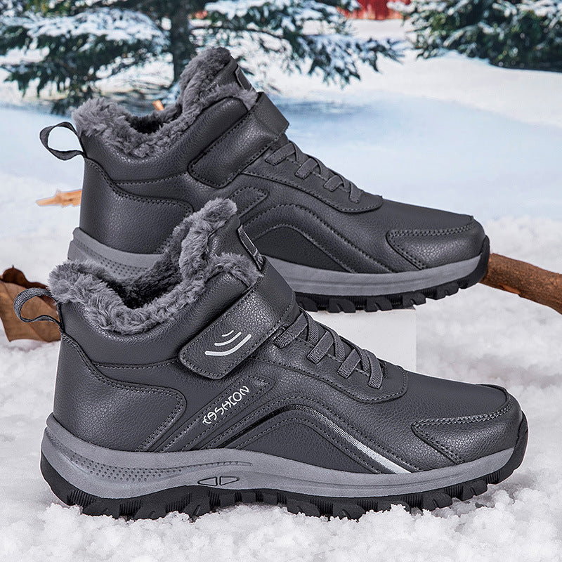 Damen warme Winterboots mit isolierender Fütterung und rutschfester Sohle EB