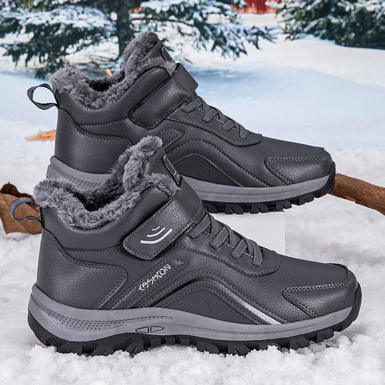 Damen warme Winterboots mit isolierender Fütterung und rutschfester Sohle EB
