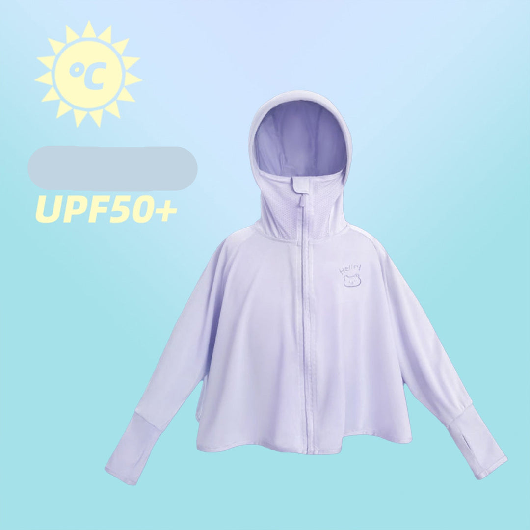 Damen Leichte und atmungsaktive Schutzjacke mit Kapuze EB