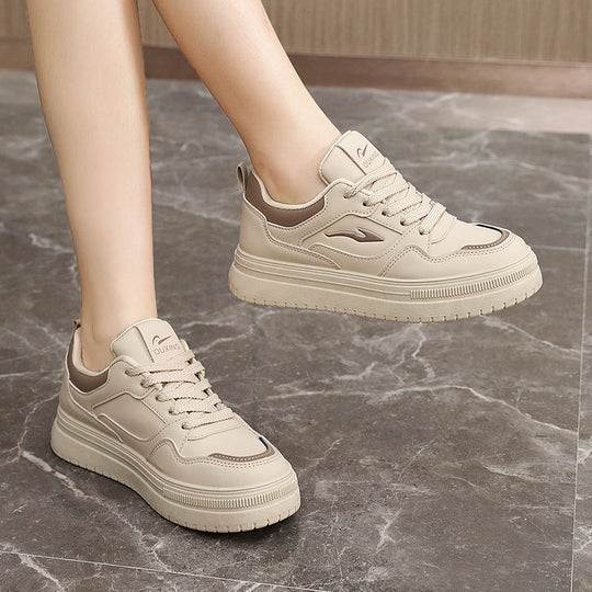 Damen modische Sneakers mit gepolsterter Innensohle und rutschfester Laufsohle EB
