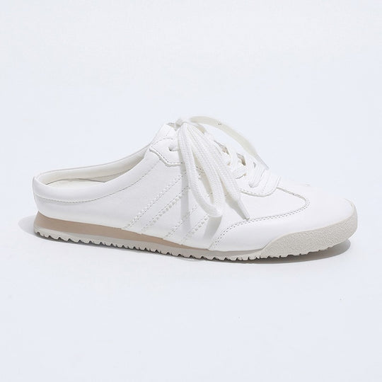 Damen lässige Slip-On Sneakers im sportlichen Design mit atmungsaktiver Obermaterialstruktur EB