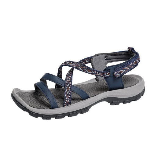 Damen Sportliche Sandalen mit ergonomischem Riemendesign und rutschfester Sohle EB