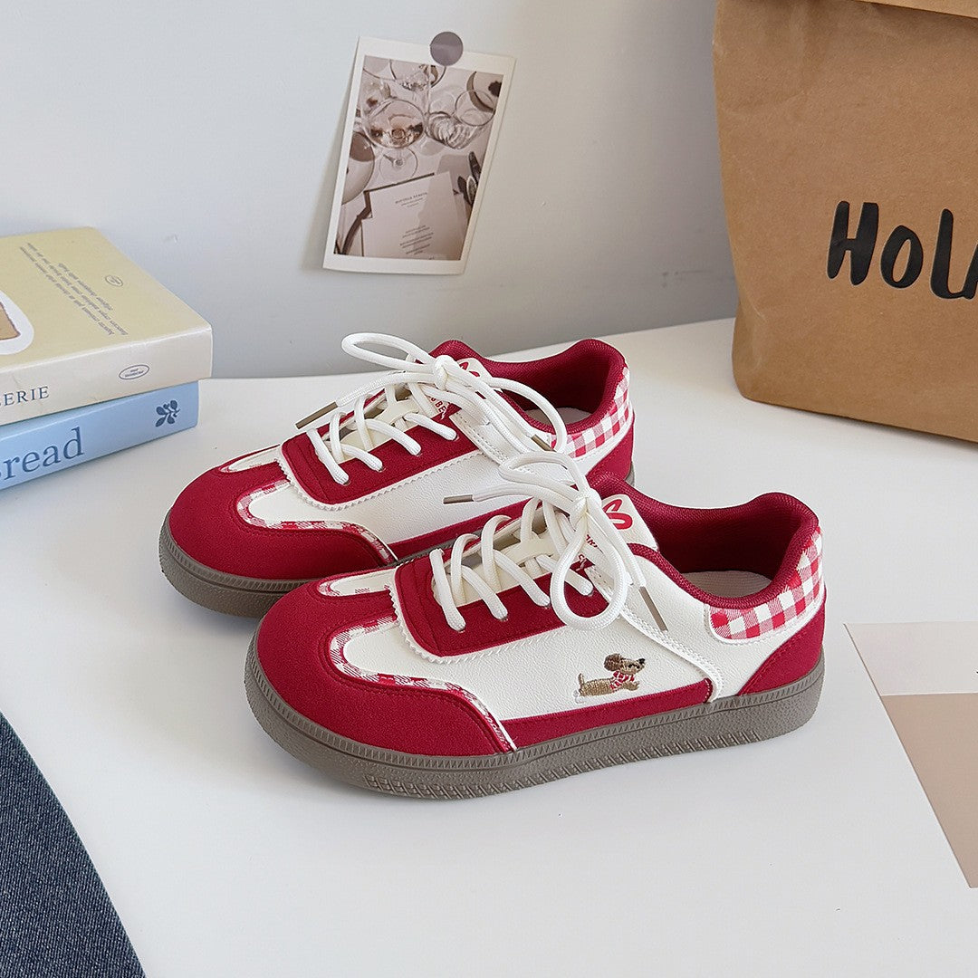 Damen Sportliche Sneakers mit verspieltem Design und hochwertiger Verarbeitung EB