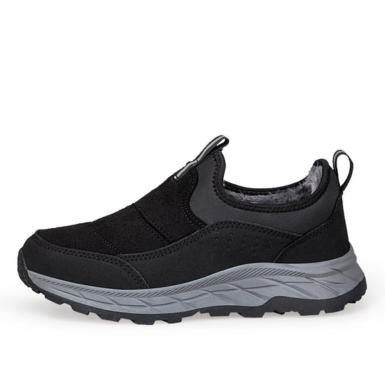Damen Komfortable Winter Sneakers mit elastischem Klettverschluss EB