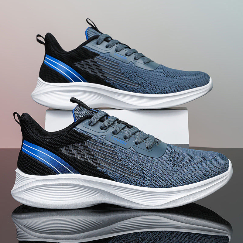 Damen Sportliche Sneakers mit atmungsaktivem Mesh-Obermaterial und bequemer Dämpfung EB