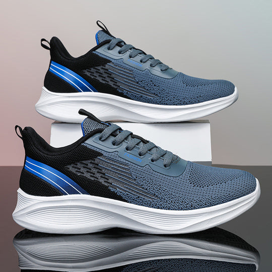 Damen Sportliche Sneakers mit atmungsaktivem Mesh-Obermaterial und bequemer Dämpfung EB