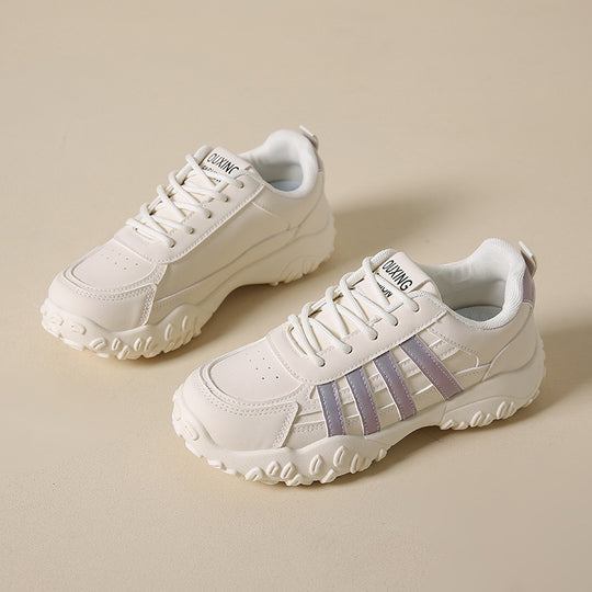 Damen Sportliche Sneakers mit rutschfester Laufsohle und atmungsaktivem Obermaterial EB