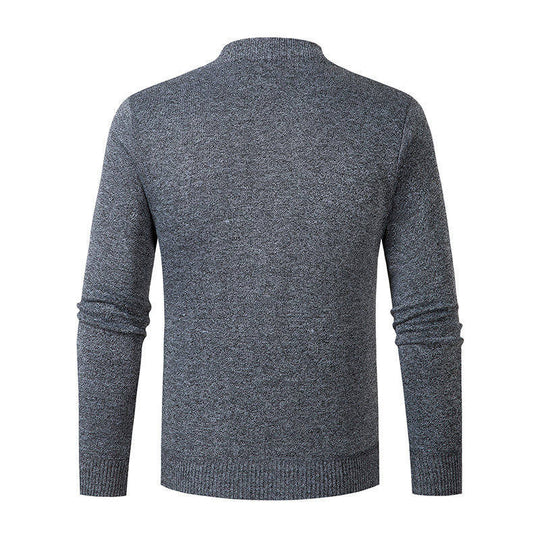 Herren Pullover mit strukturiertem Zopfmuster EB