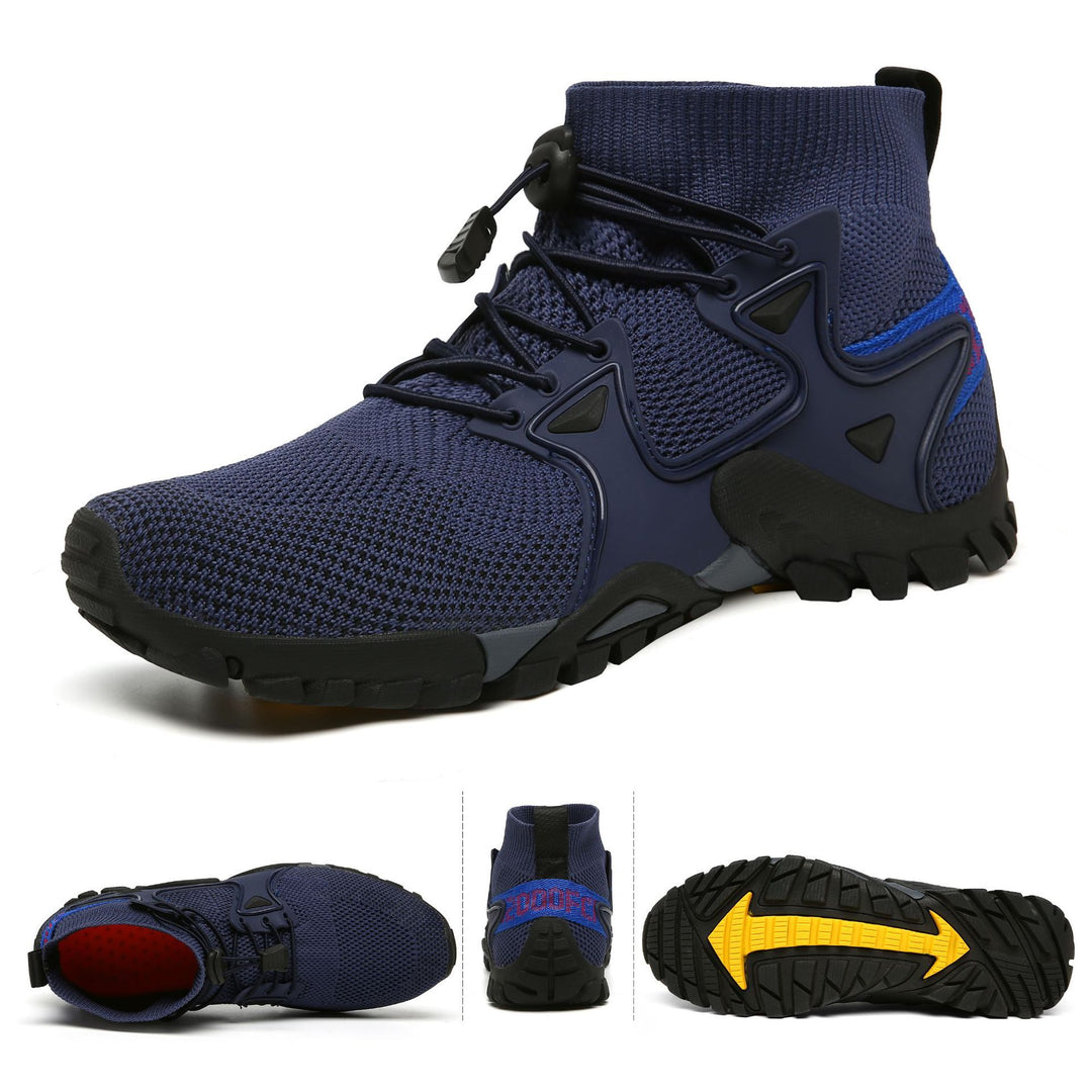 Damen Sportliche Wanderschuhe mit atmungsaktiver Mesh-Oberfläche und stabilisierenden Eigenschaften EB