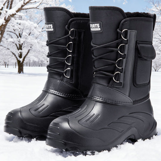 Damen Winterstiefel mit isolierendem Innenfutter und rutschfester Sohle EB