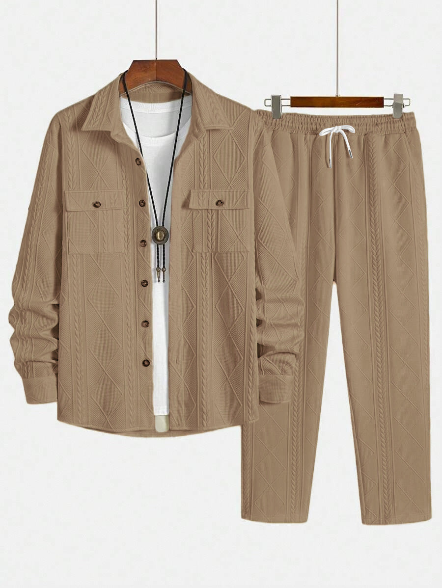 Damen Lässiges Strick-Set EB