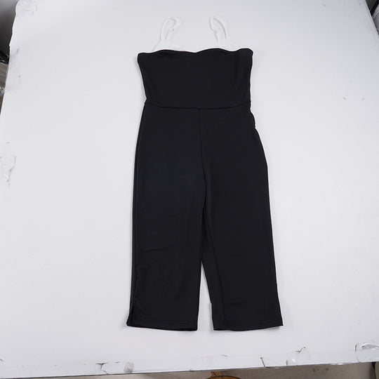 Damen eleganter Overall mit Büstenlage und verstellbaren Trägern EB
