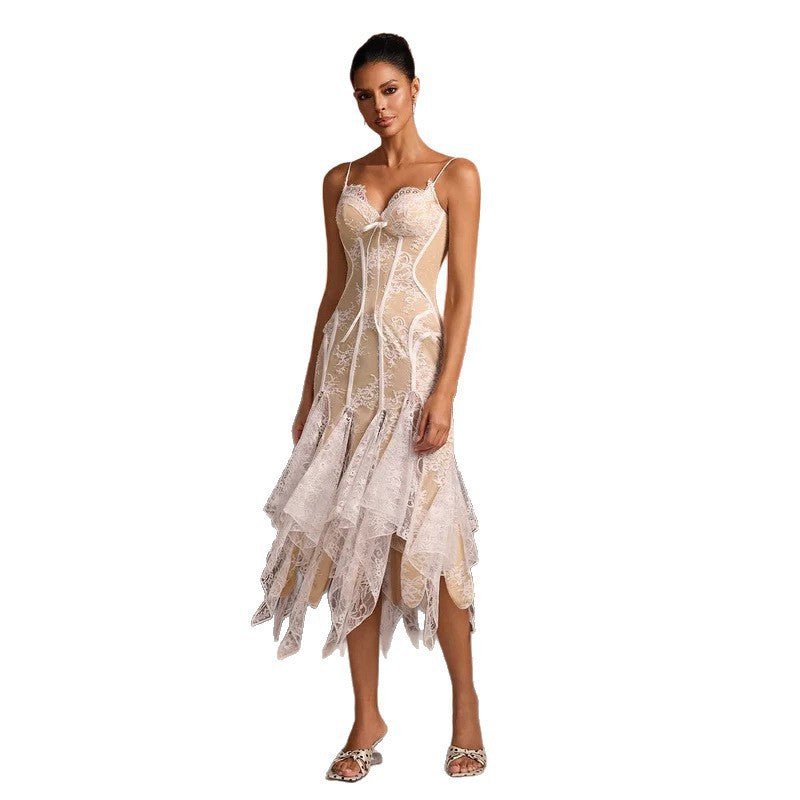 Damen Spitzen-Corsage mit verführerischen Details EB