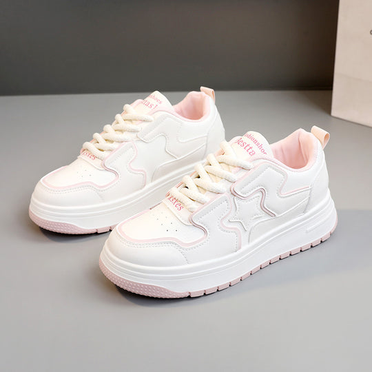 Damen modische Sneakers mit ergonomischer Dämpfung und trendigem Design EB