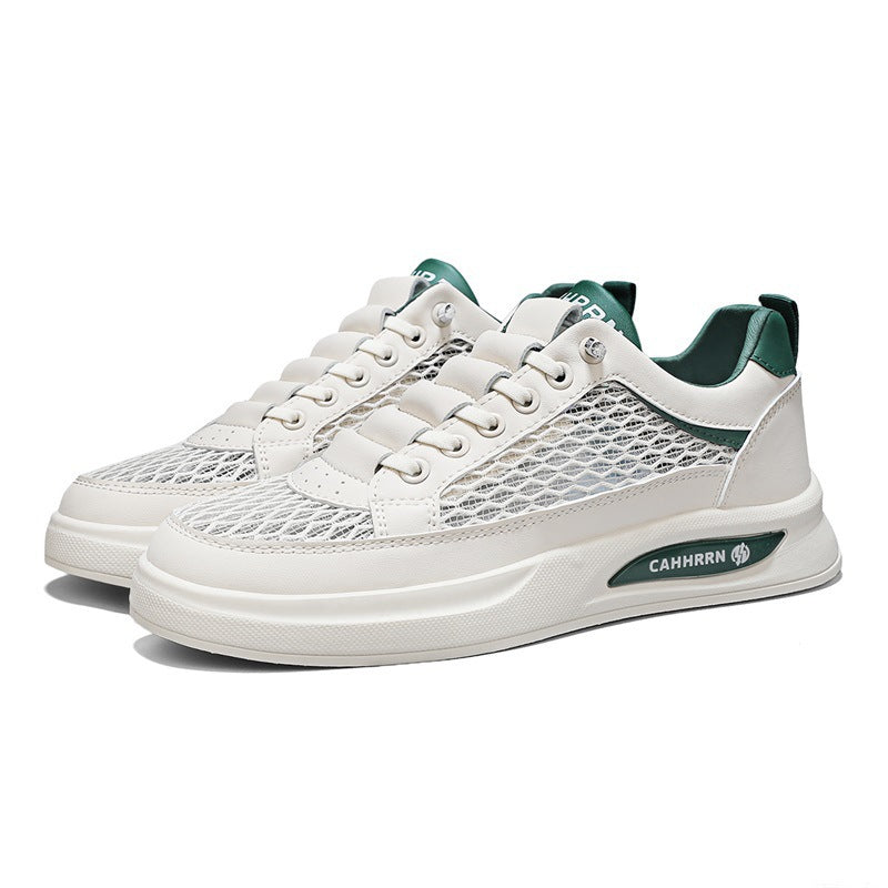 Unisex atmungsaktive Mesh-Plateau-Sneaker mit leichter Dämpfung und gepolstertem Komfortfußbett EB