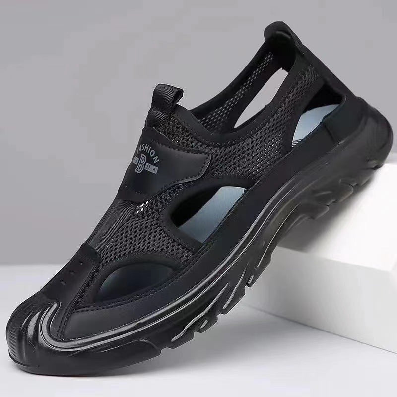 Herren Atmungsaktive Freizeitschuhe mit rutschfestem Profil EB