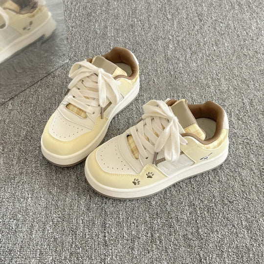 Damen Sneakers mit verspieltem Tiermotiv und komfortabler Dämpfung EB