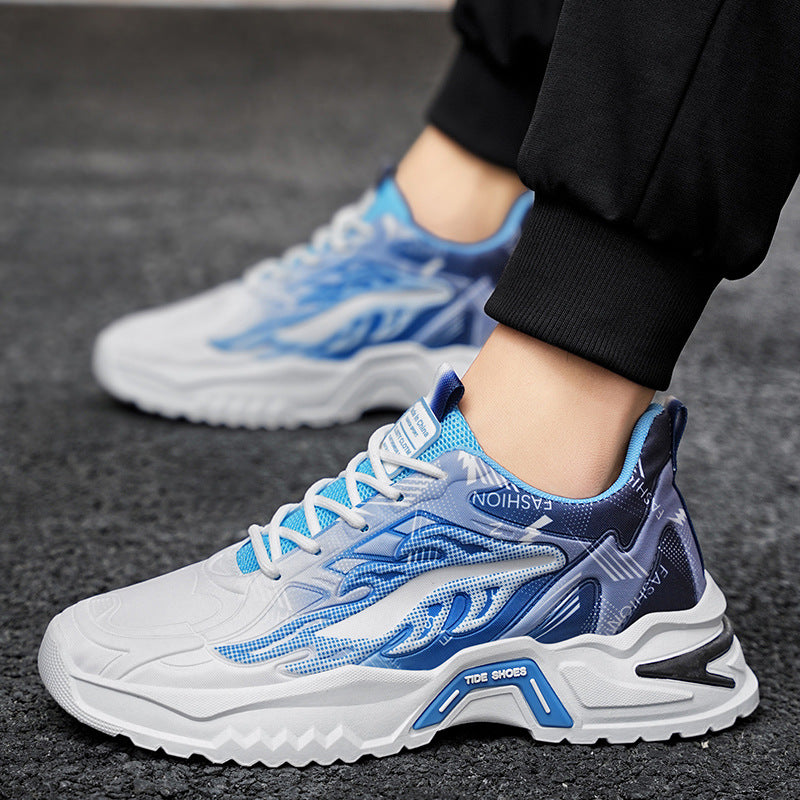 Damen Sportliche Sneakers mit innovativem Camouflage-Muster und dämpfender Sohle EB