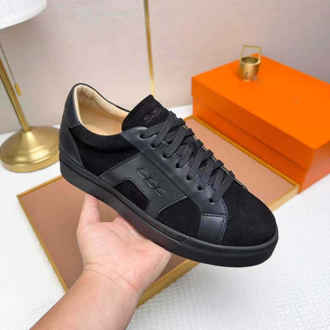 Damen Sportliche Sneakers aus hochwertigem Wildleder mit atmungsaktiver Struktur EB