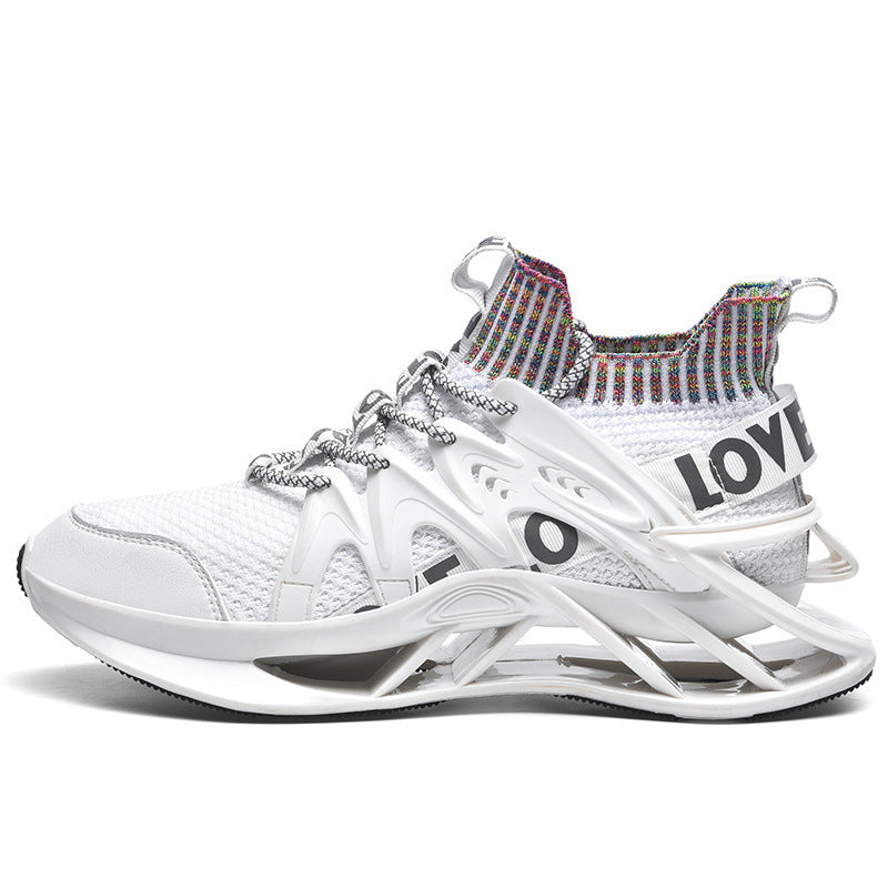 Damen moderne Sport-Sneaker mit innovativer Dämpfungstechnologie und atmungsaktivem Obermaterial EB