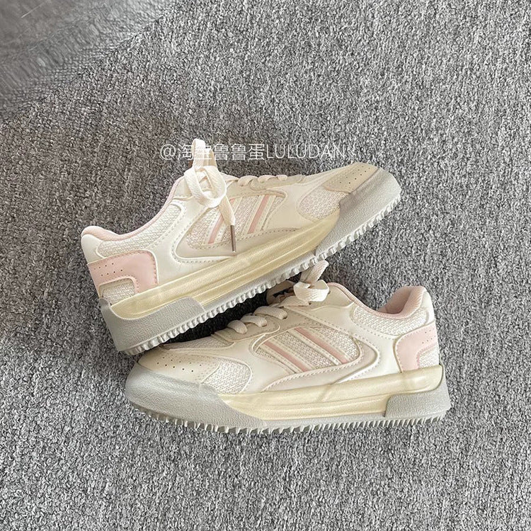 Damen Sportliche Sneakers mit atmungsaktiver Mesh-Oberfläche und komfortabler Dämpfung EB