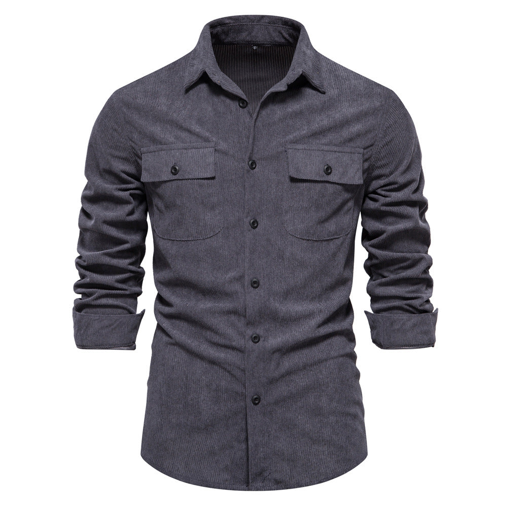Herren Kamelhaar-Karohemd Shirt EB