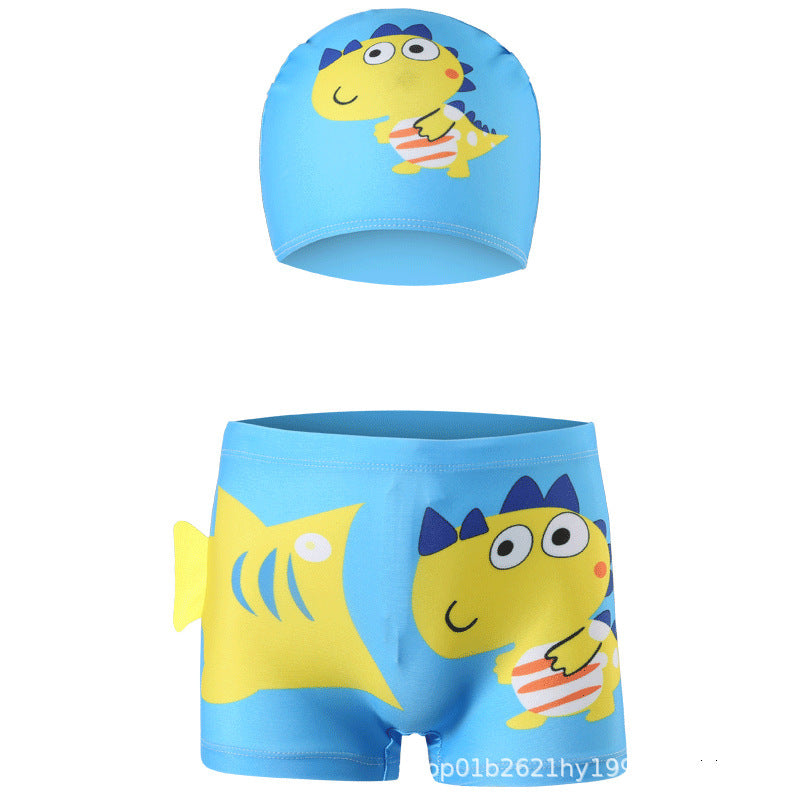 Jungen Schwimmset mit fröhlichem Dinosaurier-Motiv EB