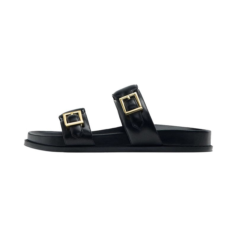 Damen modische Badeschuhe mit verstellbaren Schnallen EB