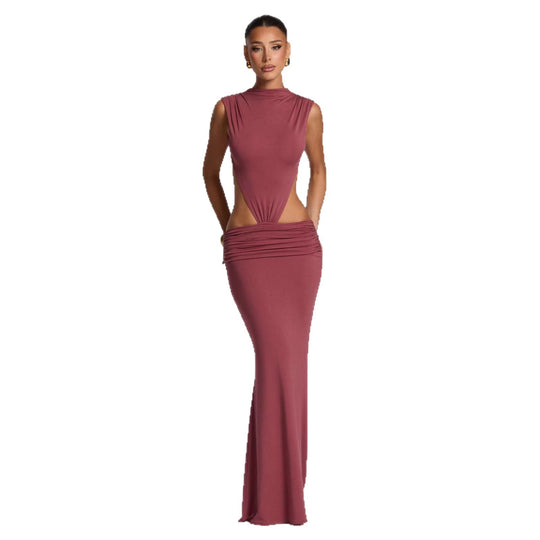 Damen Elegantes Abendkleid mit raffinierten Cut-Out-Details und figurbetontem Schnitt EB