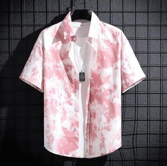 EB | Lockeres Blumenhemd im Hongkong-Stil