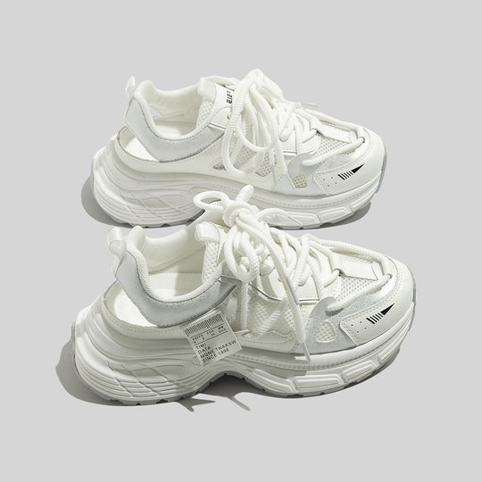 Damen Sportliche Sneaker mit atmungsaktiver Netz-Oberfläche und bequemer Dämpfung EB