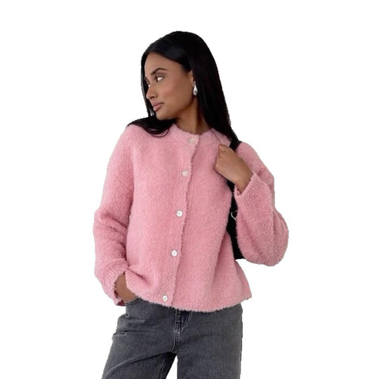 Damen Kuschelige Strickjacke im Oversized-Style EB
