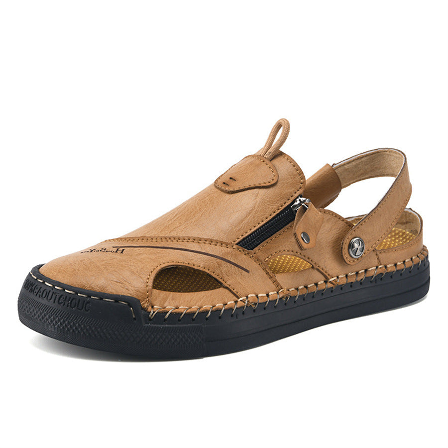 Damen Freizeitsandalen mit praktischem Reißverschluss EB