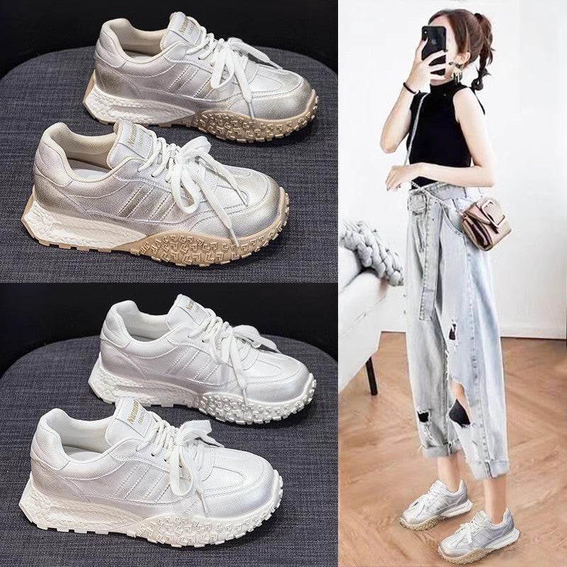 Damen Lifestyle Sneakers mit strukturiertem Sohlenprofil EB