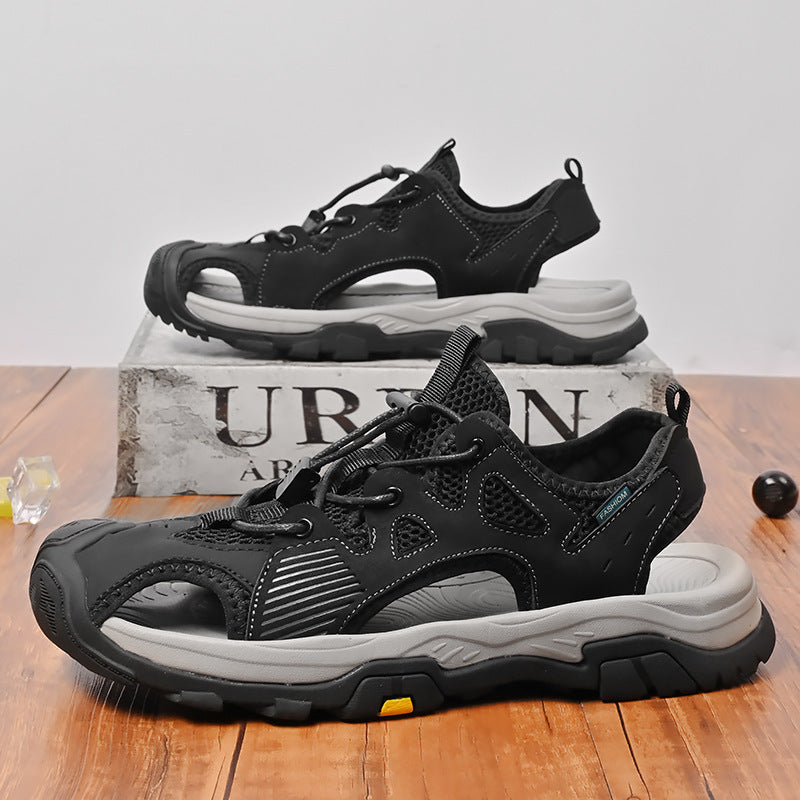 Damen Atmungsaktive Trekking Sandalen mit rutschfester Sohle EB