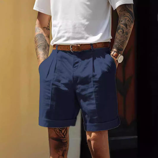 EB | Leinen Bermudashorts für Damen